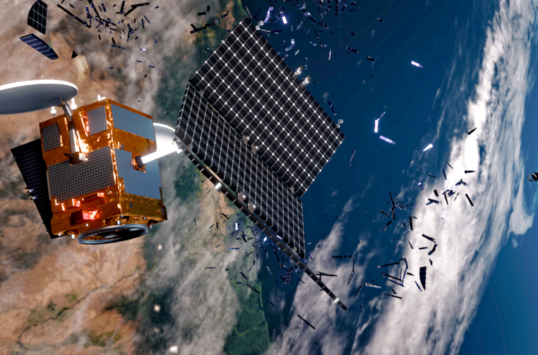 Satellite breakup