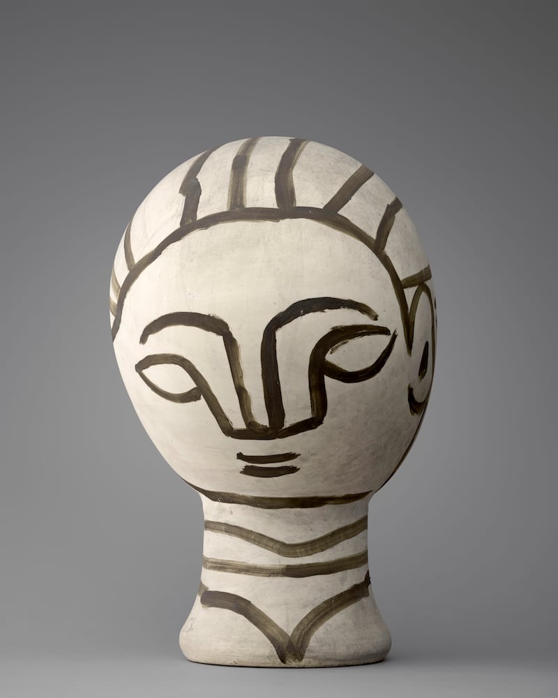 Head of a Woman, 1953. Photograph: Picasso Estate