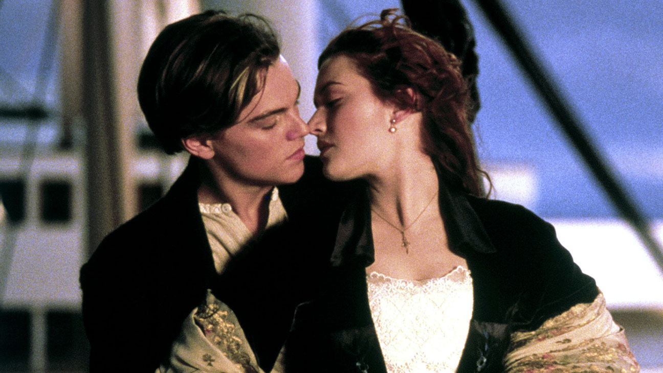 Leonardo DiCaprio and Kate Winslet in 'Titanic'