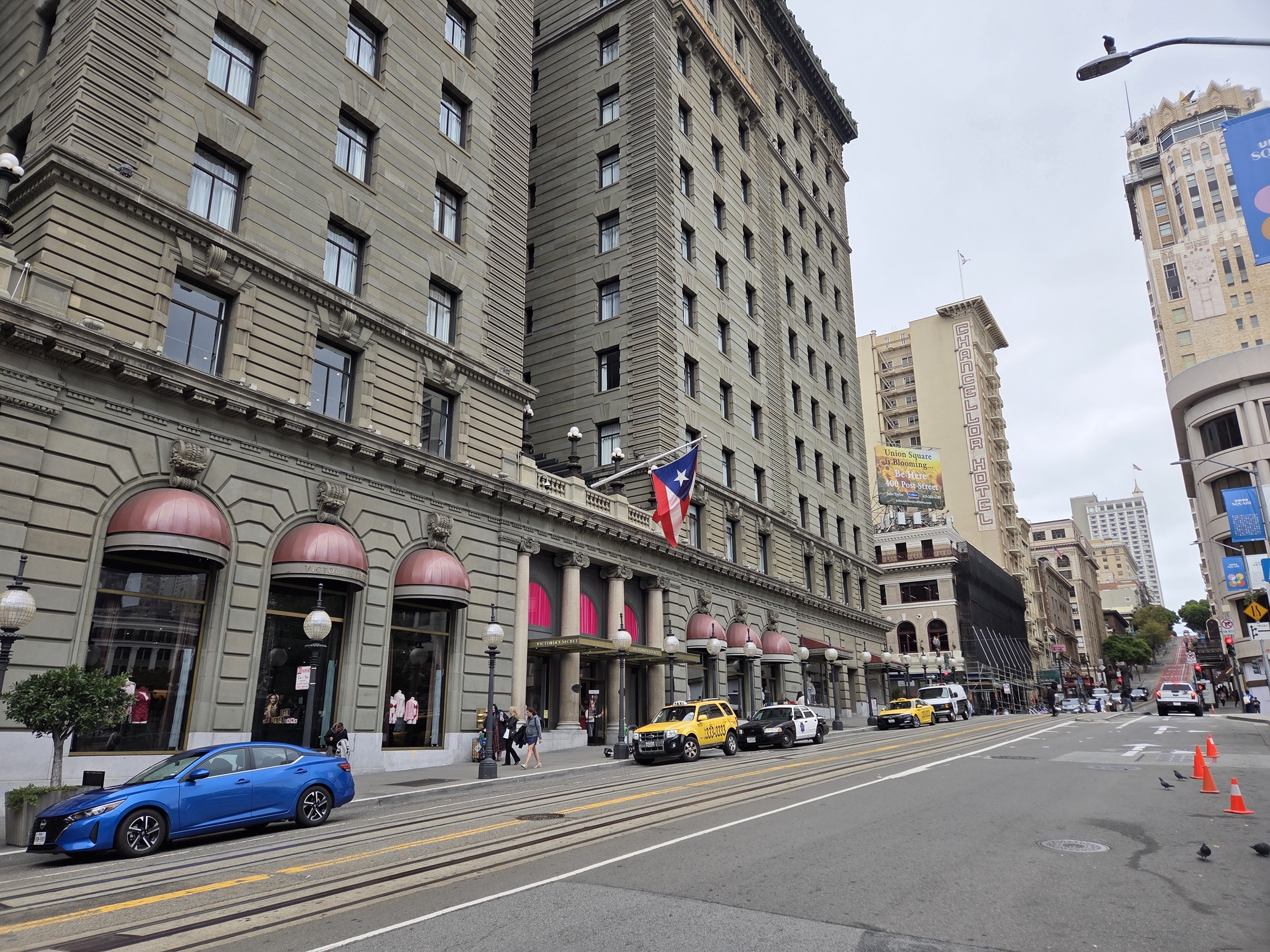 St. Francis Hotel shot by Galaxy S25 Plus