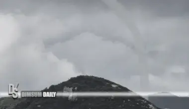 Rare October waterspout spotted off Lamma Island