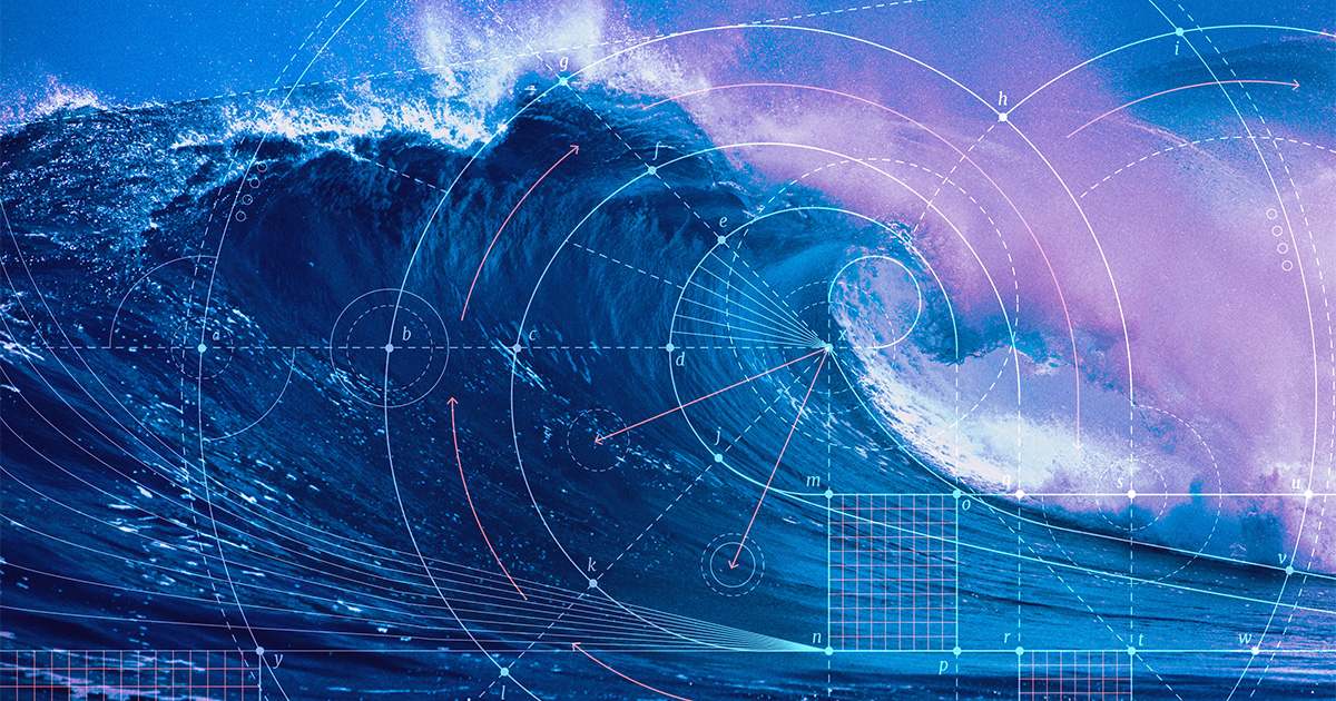 The Hidden Math of Ocean Waves Crashes Into View