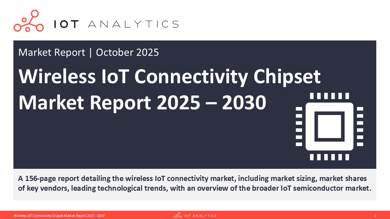 Wireless IoT Connectivity Chipset Market Report 2025-2030 vf3 - Cover