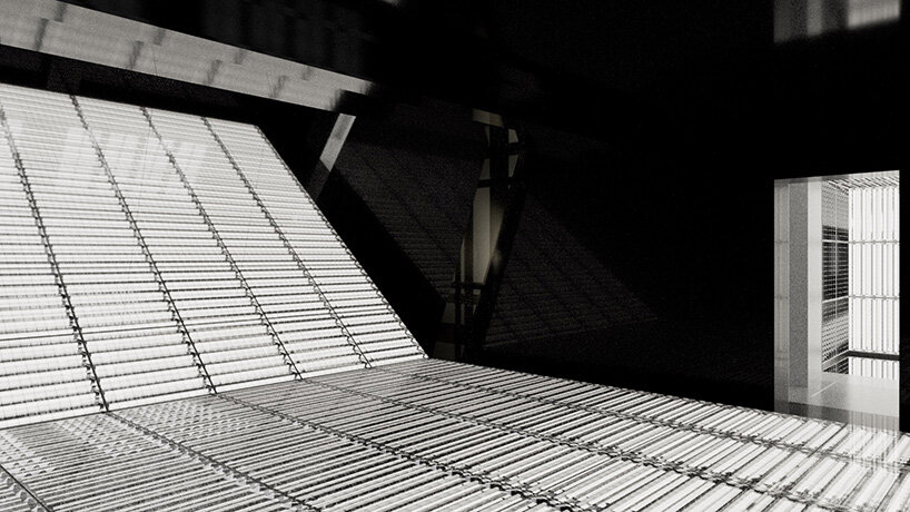 alexandre de betak unveils london atelier alongside evolving light installation