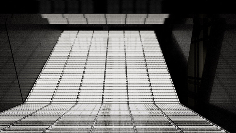 alexandre de betak unveils london atelier alongside evolving light installation