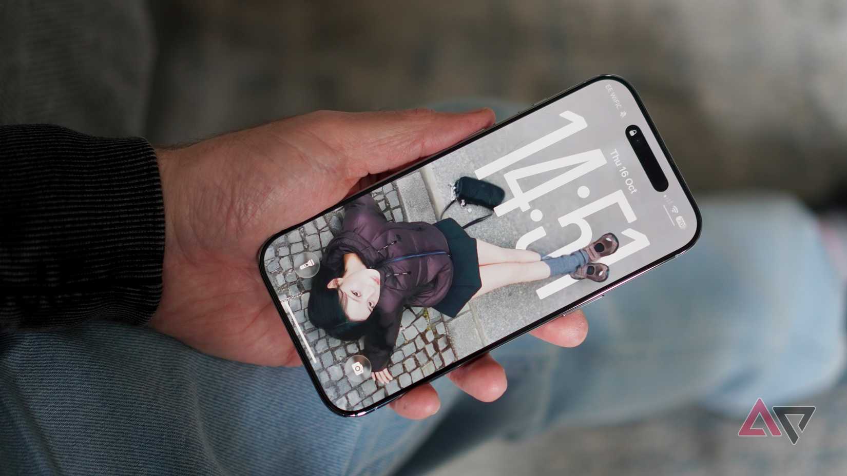 The Apple iPhone Air's screen