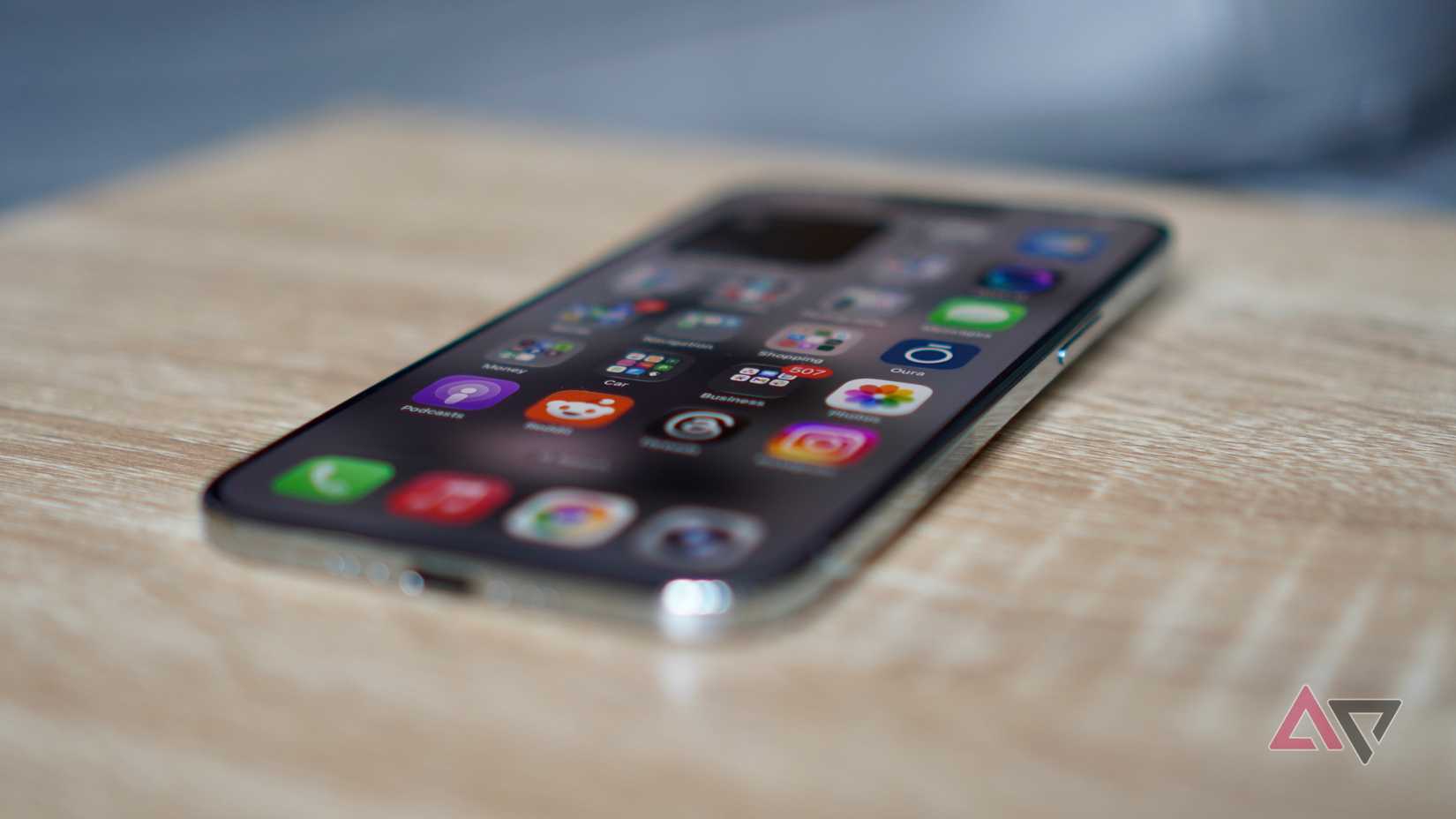 The Apple iPhone Air's screen