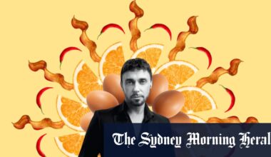 Dietitian Joanna McMillan rates musician Nathan Foley’s day on a plate