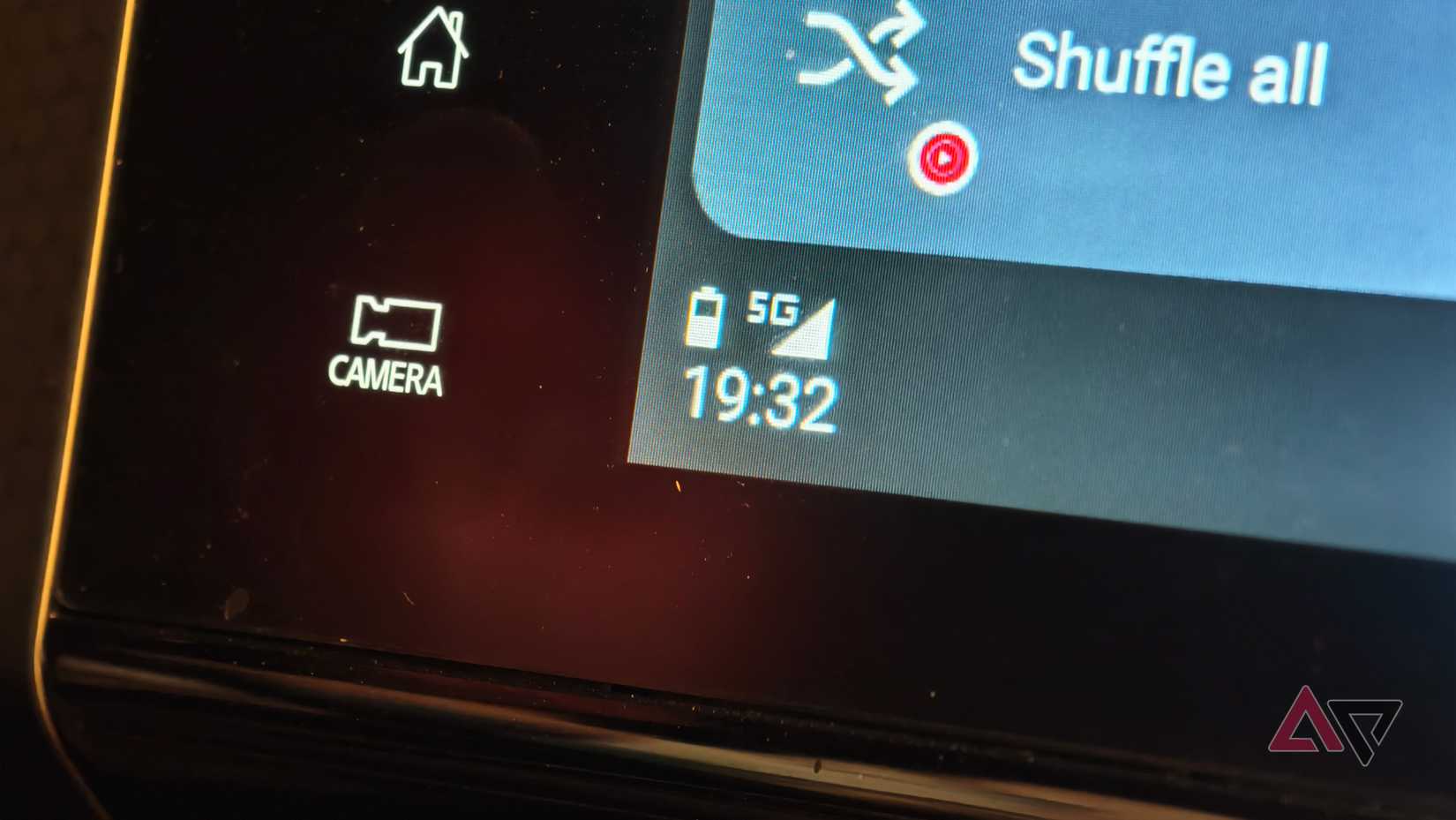 Battery level with wireless Android Auto