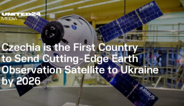 Czechia is the First Country to Send Cutting-Edge Earth Observation Satellite to Ukraine by 2026 — UNITED24 Media