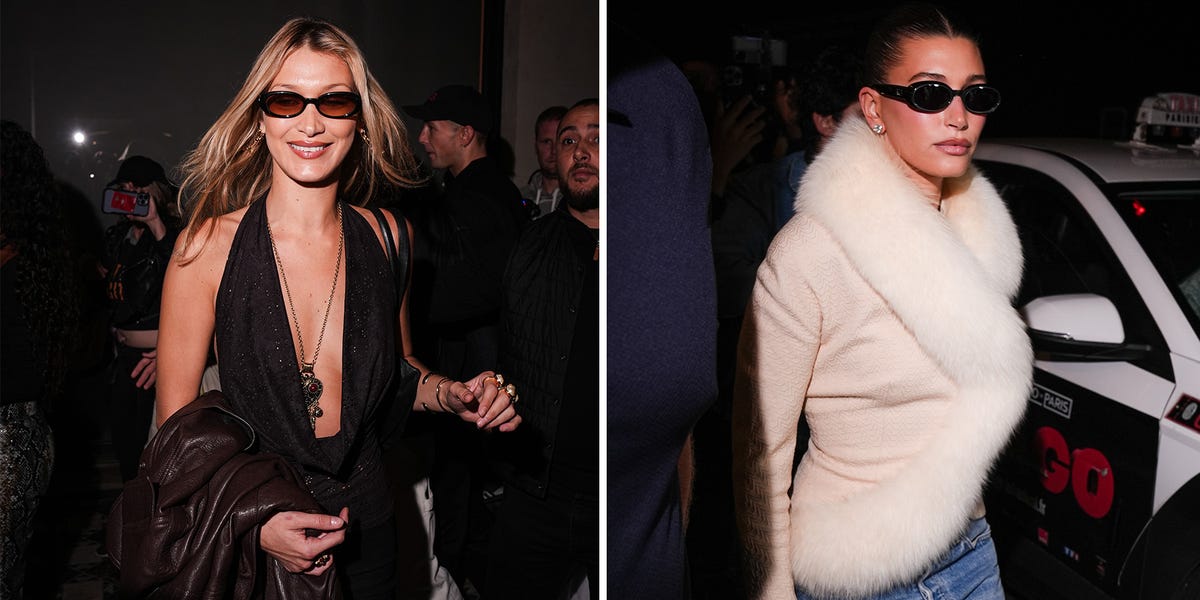 Bella Hadid and Hailey Bieber do Girls' Night During Paris Fashion Week