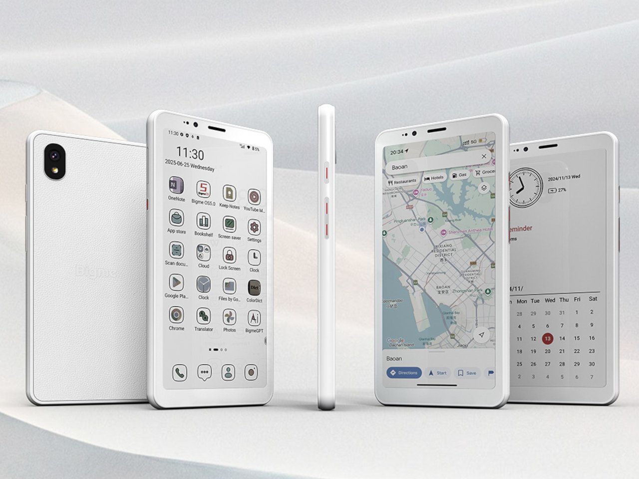 This E Ink 4G Smartphone Runs for Days and Won’t Hurt Your Eyes