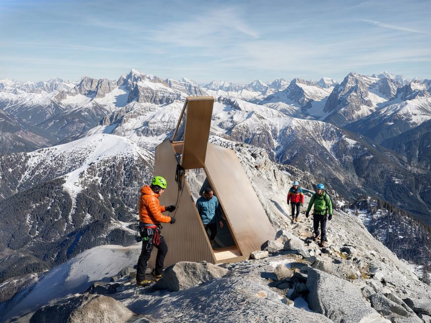 Bivouac in the Alps by Carlo Ratti and Salone del Mobile