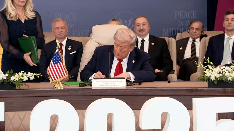 Live updates: Israel-Gaza ceasefire deal signed as hostages reunite with families