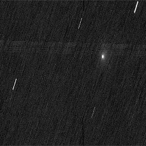 On October 3, 2025, ESA’s ExoMars Trace Gas Orbiter (TGO) turned its eyes towards interstellar comet 3I/ATLAS as it passed close to Mars. Together with Mars Express, ExoMars TGO had the closest view of the comet of all ESA spacecraft. Credit: ESA