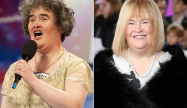 Susan Boyle Is Unrecognizable with New Glam Look and Blonde Hair on the Red Carpet