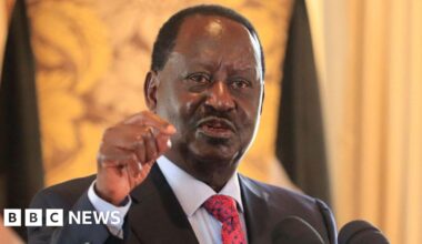 Kenya's former prime minister dies in India at 80