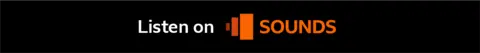 Banner saying "listen on BBC Sounds"
