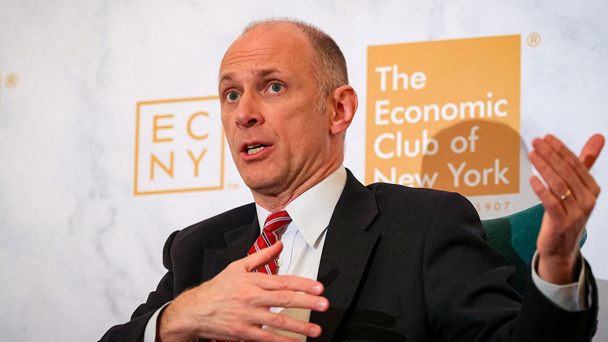 Fed president warns inflation is 'going the wrong way' as tariff concerns mount