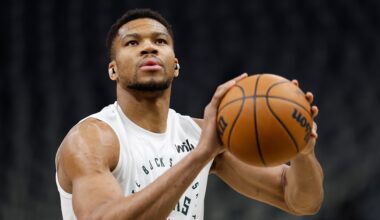 Giannis Antetokounmpo returns to Milwaukee Bucks practice after COVID-19 recovery