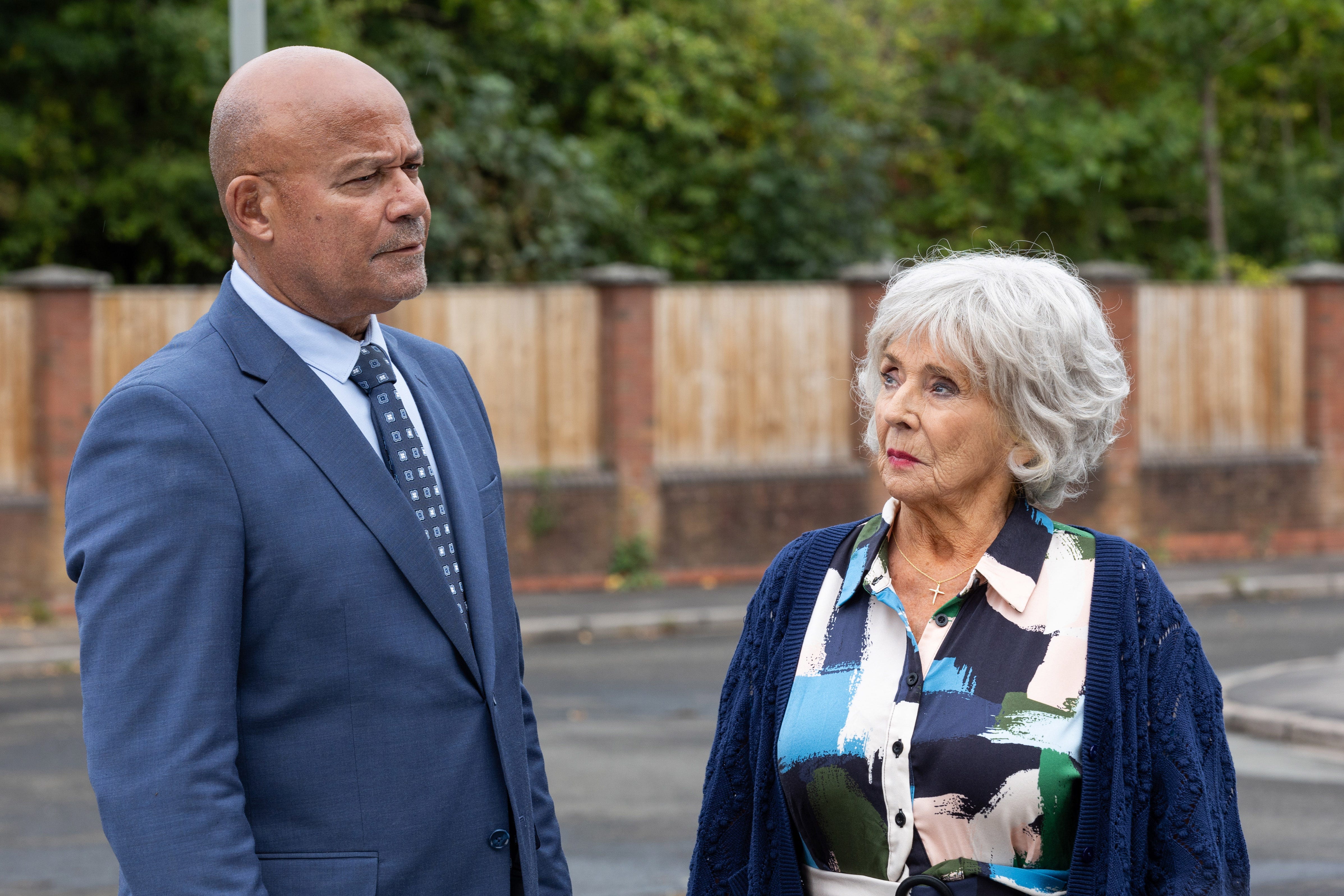 donny clark and sheila grant in the hollyoaks and brookside crossover