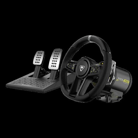 Turtle Beach VelocityOne Race KD3 on a black background