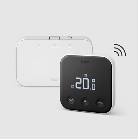 Tado° Smart Thermostat X on a white background
