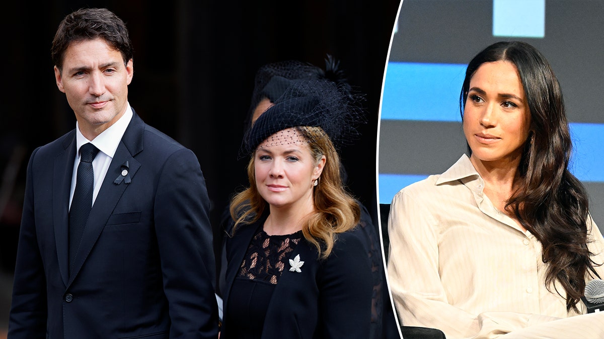 Justin Trudeau, Sophie Grégoire, Meghan Markle