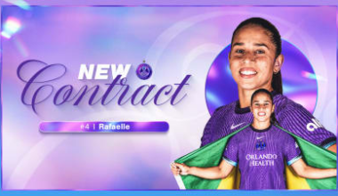 Orlando Pride signs defender Rafaelle to new contract 