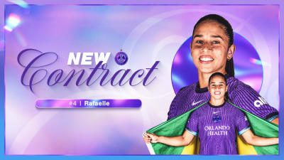Orlando Pride signs defender Rafaelle to new contract 