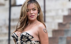 Karol G attends the Schiaparelli Haute Couture Fall/Winter 2025/2026 show as part of Paris Fashion Week on July 07, 2025 in Paris, France.