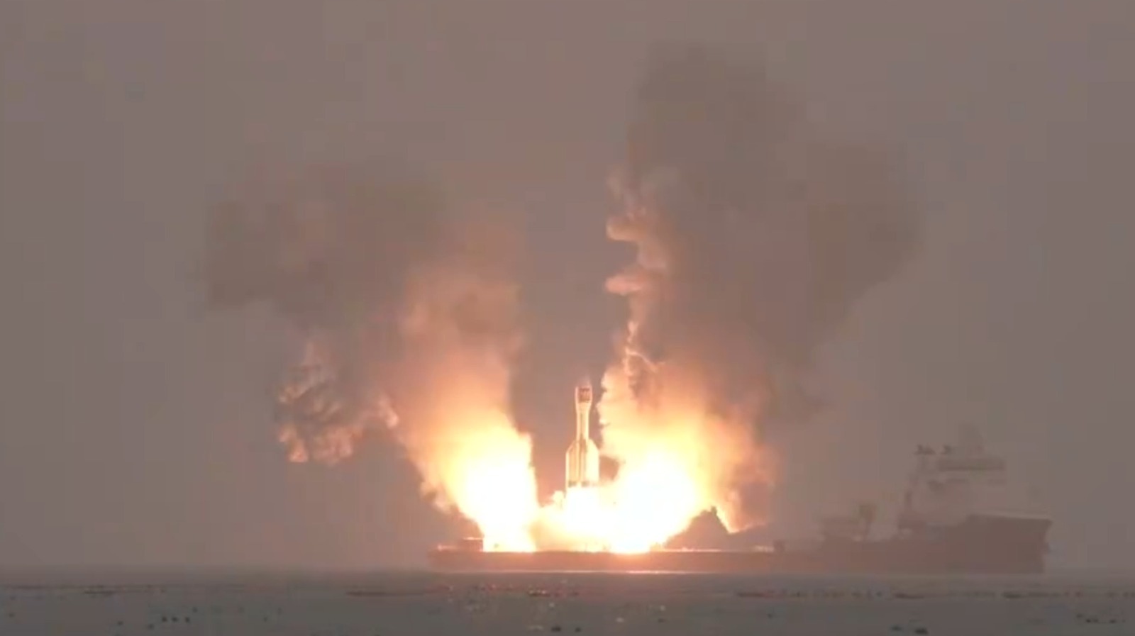 The World's Biggest Solid-Propellant Rocket Has Successfully Launched For A Second Time