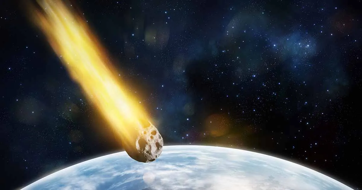 Are we prepared for a maverick asteroid hitting Earth? Artist's impression of an asteroid heading towards Earth. Credit: Maciej Frolow / Getty Images