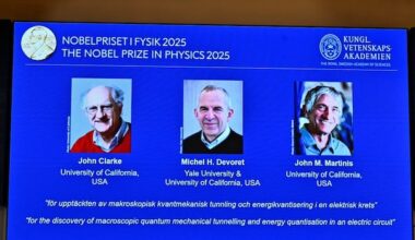 Nobel Prize in Physics awarded to 3 scientists for quantum mechanical tunnelling