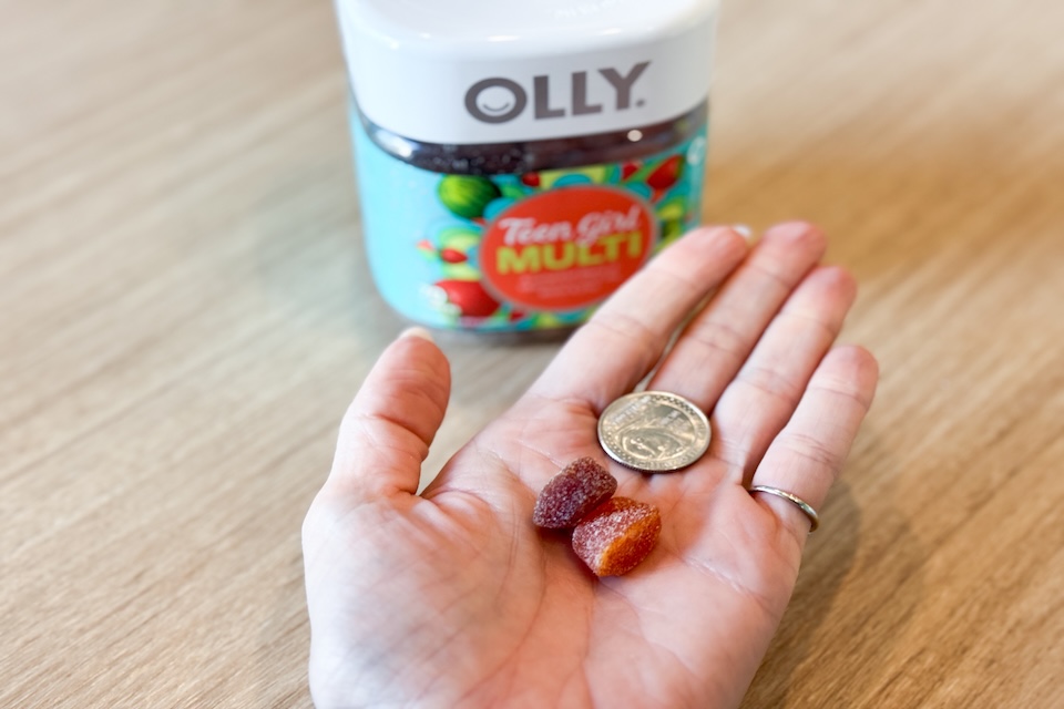 Olly Teen Girl Multi as best multivitamin for teens
