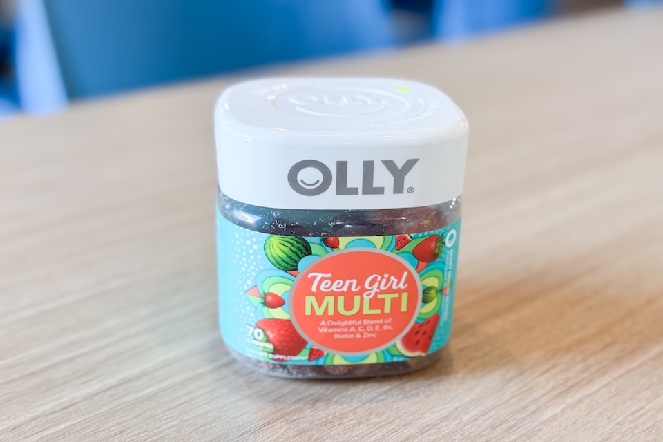 Olly Teen Girl Multi as best multivitamin for teens