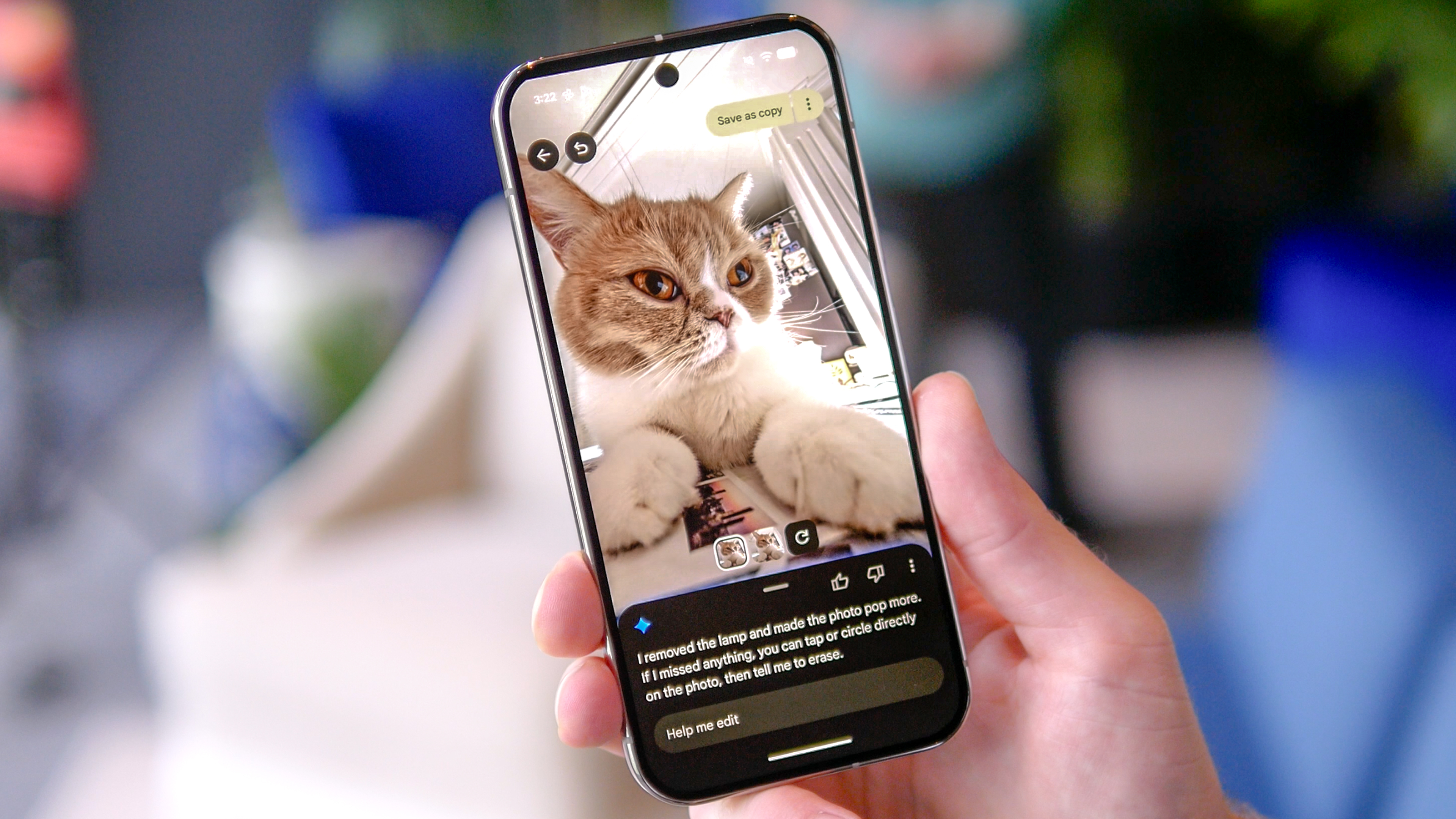 Pixel 10 Pro XL AI features.
