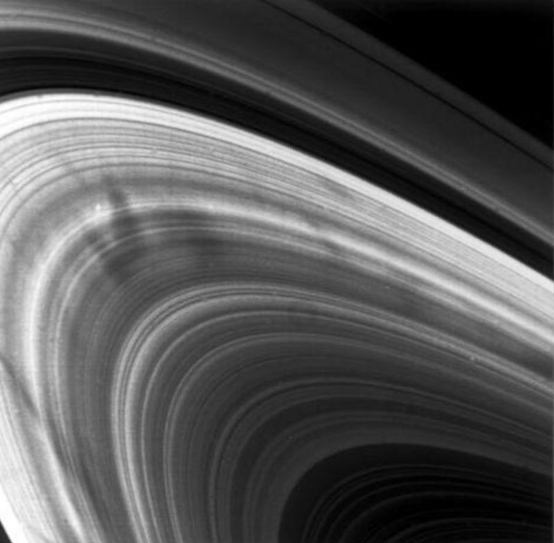 Dark spokes in Saturn's B ring.