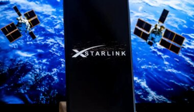 Starlink Logo Internet via Satellit Elon Musk