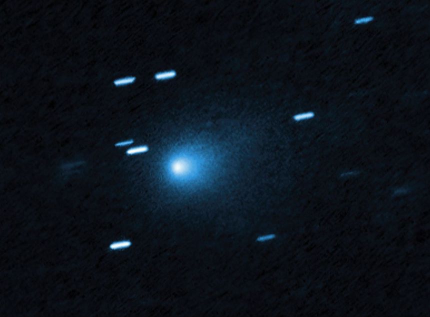 Hubble captured this image of the interstellar comet 3I/ATLAS on July 21.