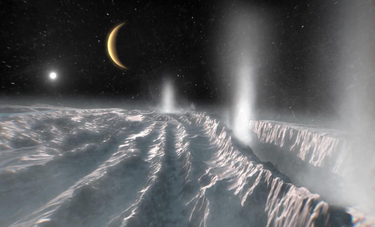 Thermal Jets Venting Through The Icy Surface At The Southern Polar Region Of Saturn’s Moon Enceladus