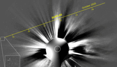 Interstellar comet 3I/ATLAS brightened behind the sun, NASA spacecraft confirm