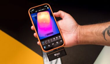 This thermal camera let me see just how much my phone was overheating