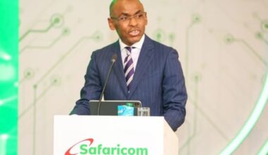 Safaricom Ceo Dr. Peter Ndegwa. Photo/Safaricom.