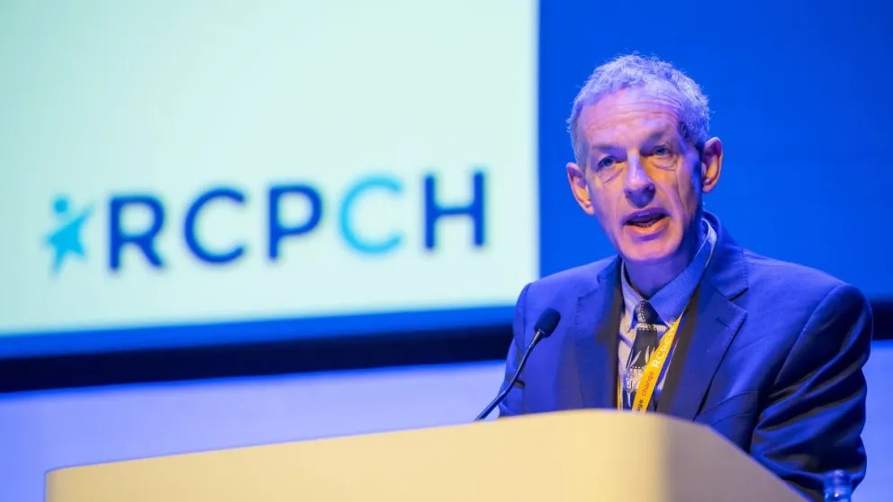 Professor Steve Turner, President of RCPCH, speaks at the RCPCH Conference 2025.