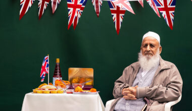 Cherry Bakewells, Angel Slices and Gulab Jamun, part of Babaji