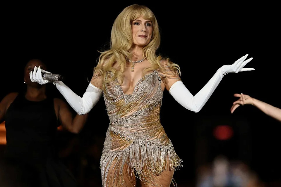 Bryan Steffy/Getty Meghan Trainor in Las Vegas in September 2025