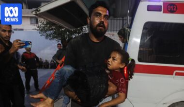 Israel launches strikes in Gaza ceasefire's latest test as hospitals say dozens killed