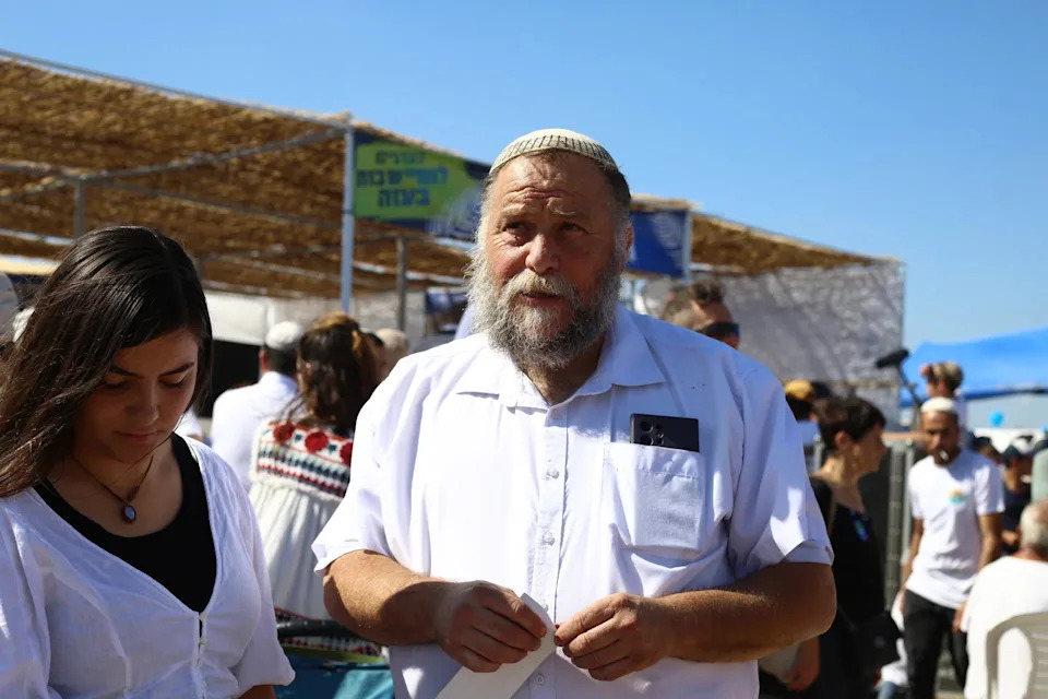 Ben-Zion Gopstein is the founder of Lehava, a far-right Israeli group.