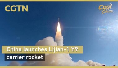 China launches Lijian-1 Y9 carrier rocket - news.cgtn.com